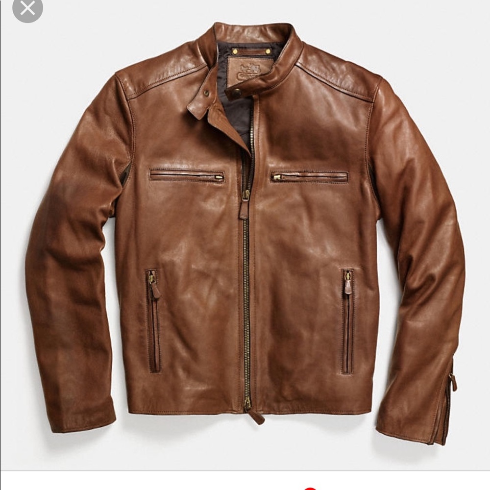 Coach Bleeker Leather Racer